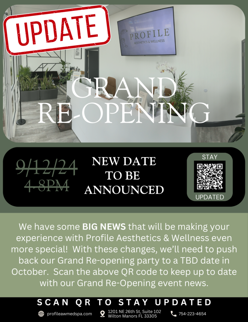 Update to Grand Opening